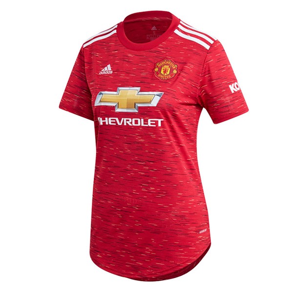Camiseta Manchester United 1ª Mujer 2020-2021 Rojo